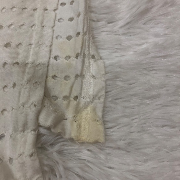 Hard Tail Sportswear Top | White Cotton | Womens Small - Picture 9 of 9